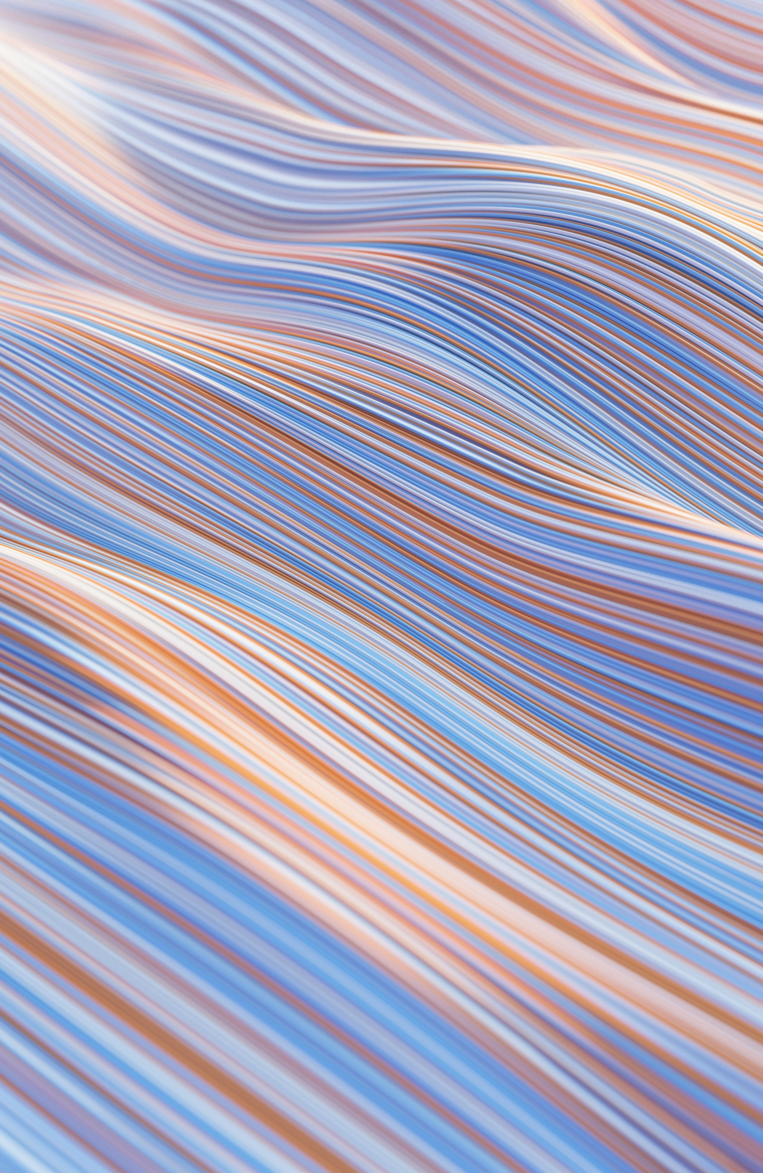 Abstract Neon Fluid Mesh